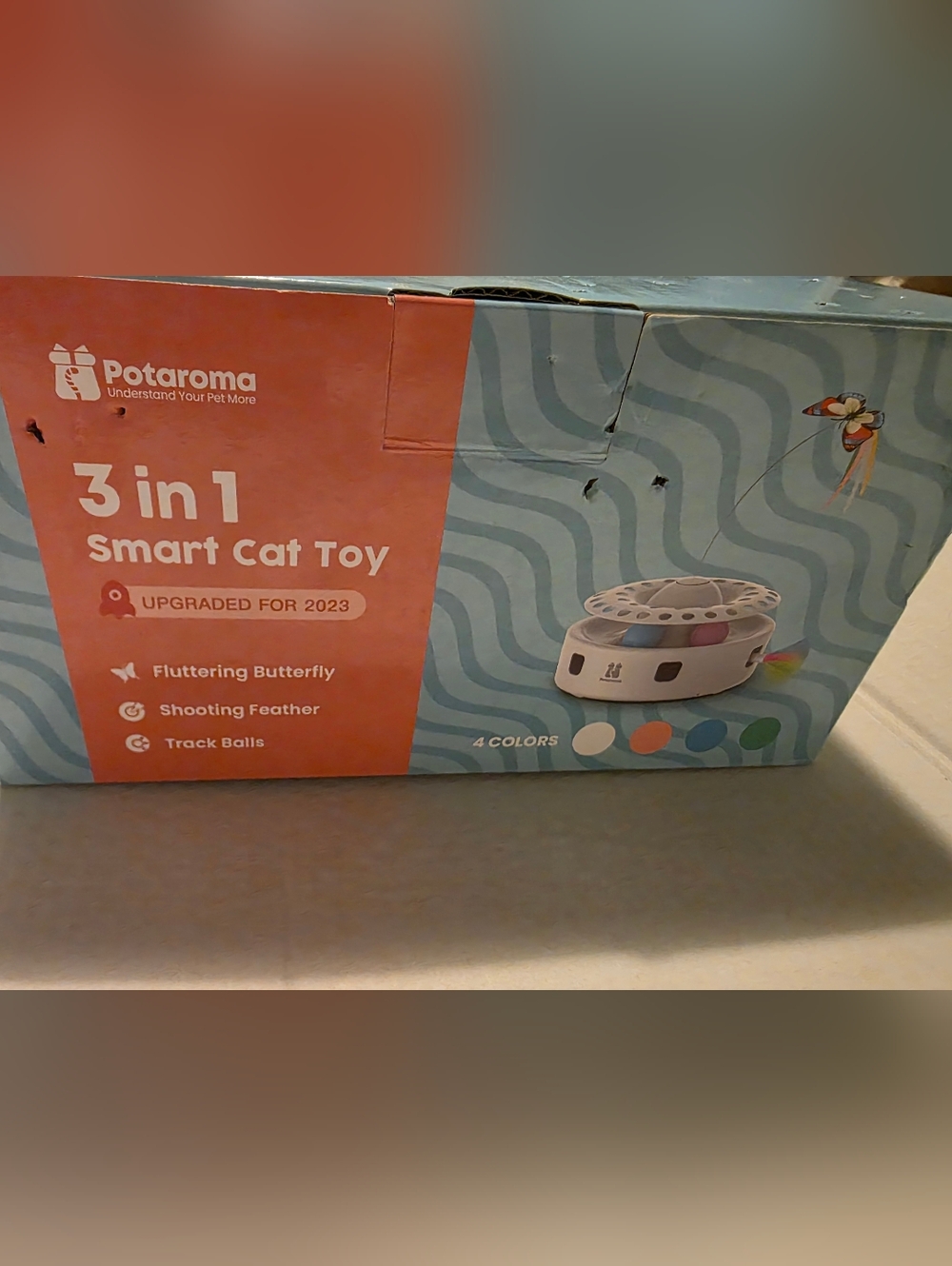 New In Box 3 In 1 Smart Cat Toy